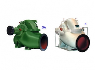 SA、S型单级双吸水平中开式离心泵
